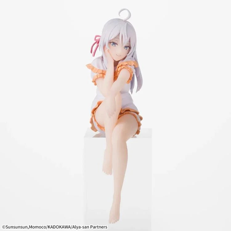 Alya Sometimes Hides Her Feelings in Russian Alya (Pajamas Ver.) Premium Perching Figure