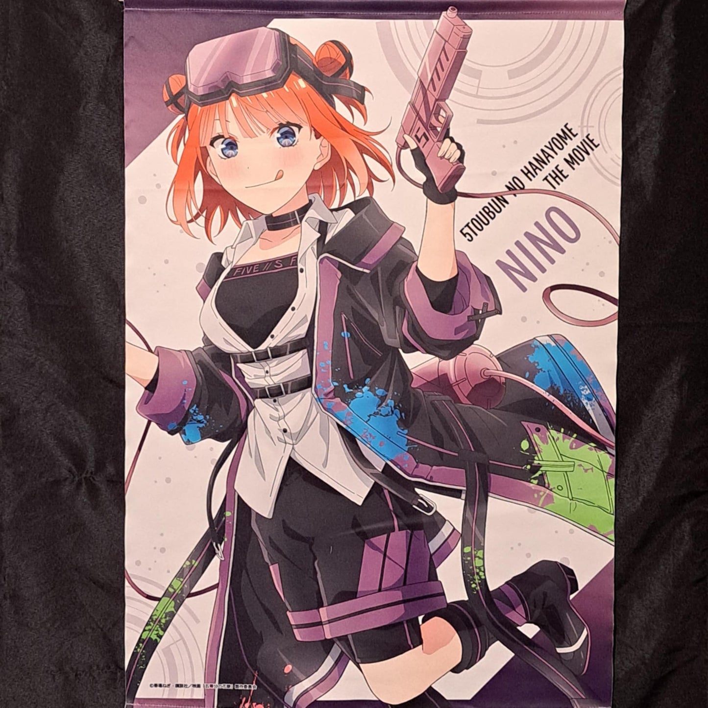 The Quintessential Quintuplets Nino Nakano B2 Wall Scroll Close Up