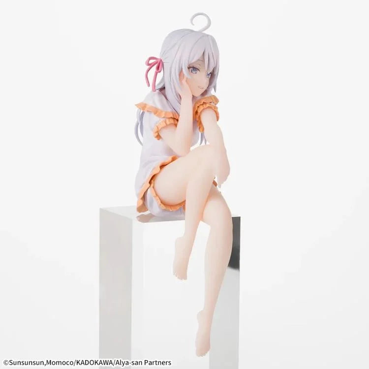 Alya Sometimes Hides Her Feelings in Russian Alya (Pajamas Ver.) Premium Perching Figure