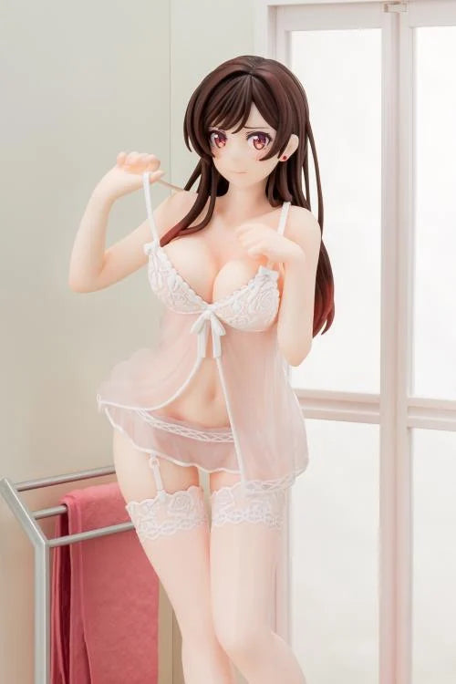 Rent-A-Girlfriend Chizuru Mizuhara (See-Through Lingerie Angel White Ver.) 1/6 Scale Figure