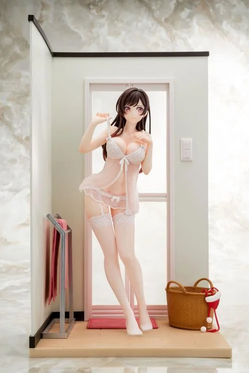 Rent-A-Girlfriend Chizuru Mizuhara (See-Through Lingerie Angel White Ver.) 1/6 Scale Figure