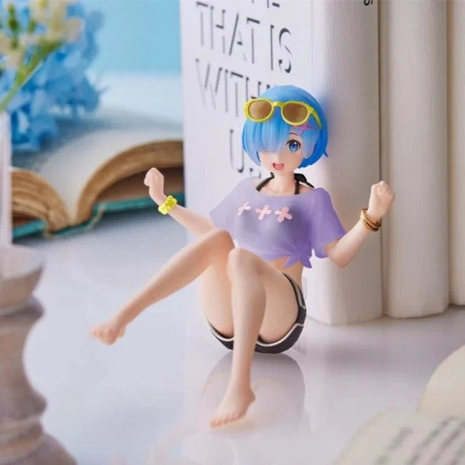 Re:Zero Starting Life in Another World Aqua Float Girls Rem Figure