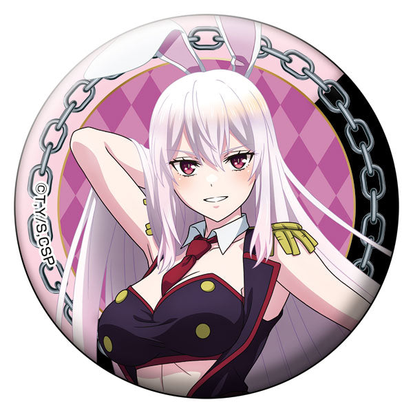 "Chained Soldier" Tin Badge Set Bunny Girl