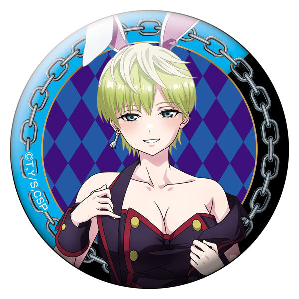 "Chained Soldier" Tin Badge Set Bunny Girl