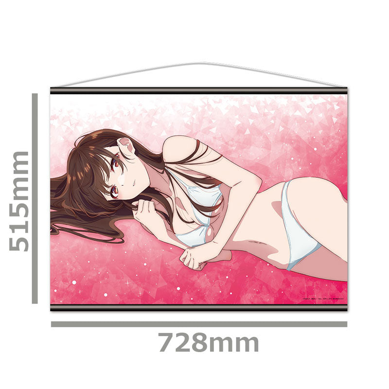 Chizuru Mizuhara B2 Tapestry - White Bikini