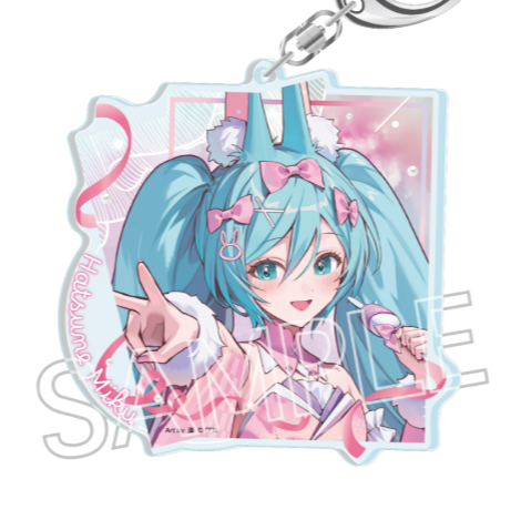 Hatsune Miku: Ayakashi Stage Acrylic Key Chain Gyokuto