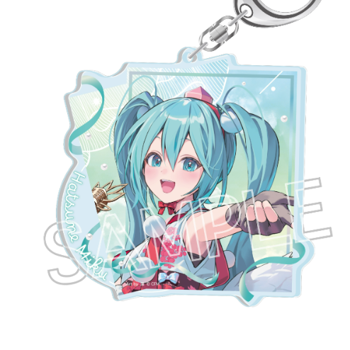 Hatsune Miku: Ayakashi Stage Acrylic Key Chain Karasu Tengu