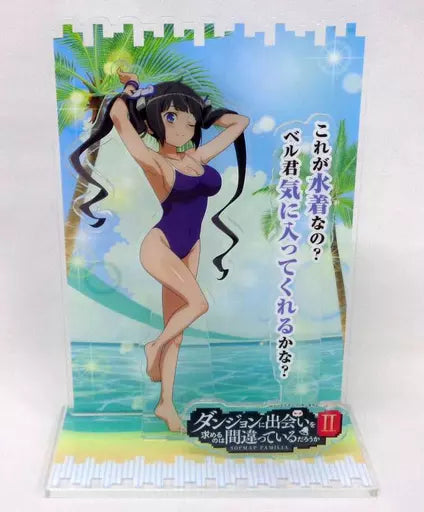 Is It Wrong to Pick Up Girls in a Dungeon? II - Hestia Acrylic Stand