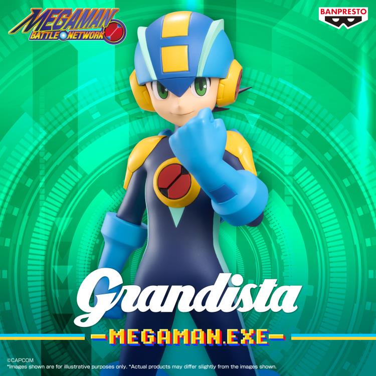 Mega Man Battle Network Grandista MegaMan.EXE Figure