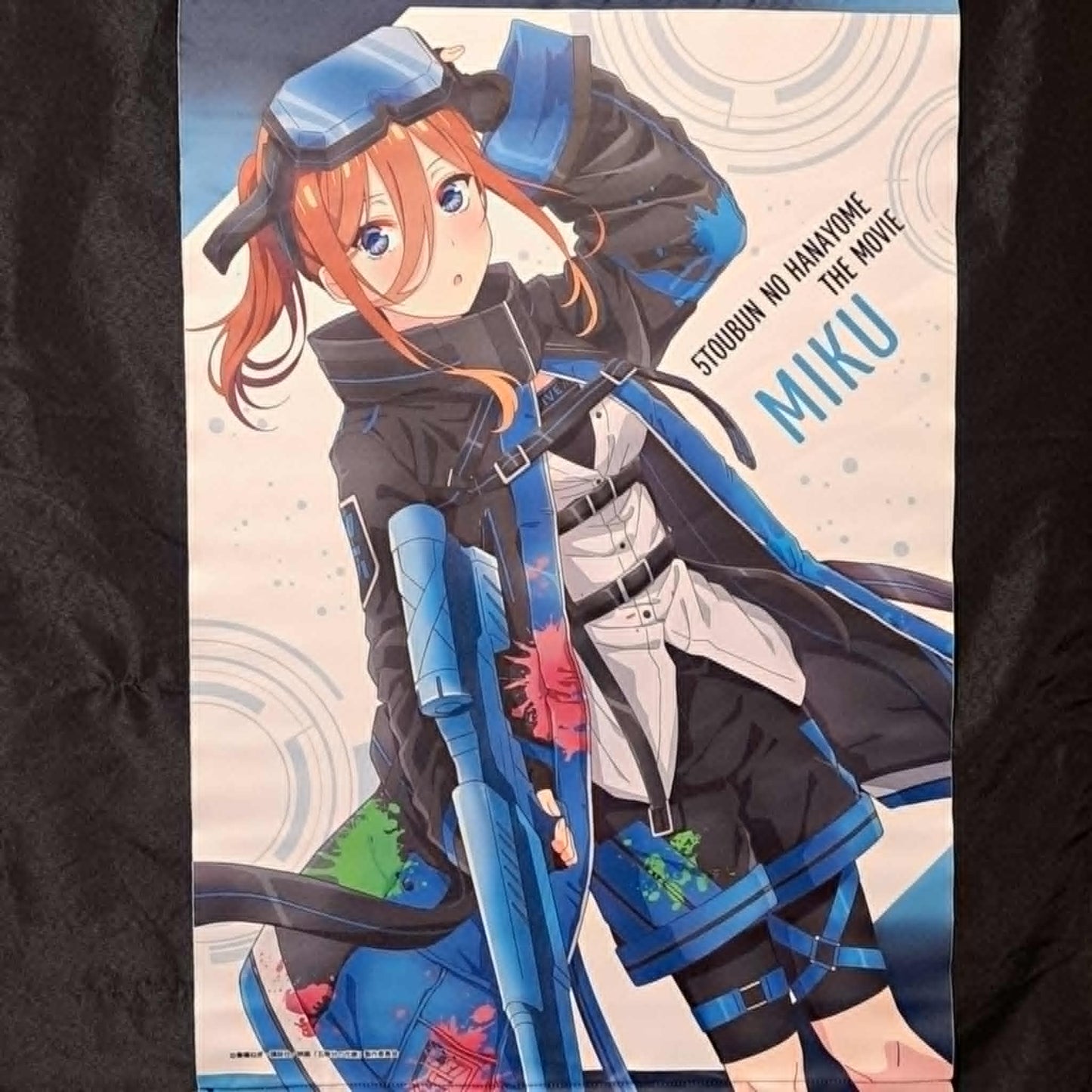 The Quintessential Quintuplets Miku Nakano B2 Wall Scroll Close Up