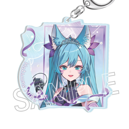 Hatsune Miku: Ayakashi Stage Acrylic Key Chain Kyubi