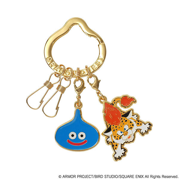 Dragon Quest Smile Slime: Metal Key Ring Slime & Baby Panther