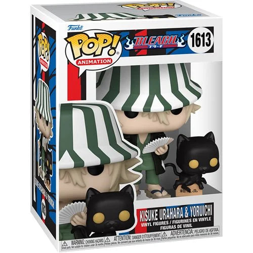 Bleach Kisuke Urahara and Yoruichi Funko Pop