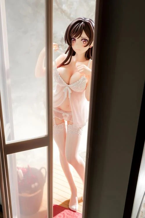 Rent-A-Girlfriend Chizuru Mizuhara (See-Through Lingerie Angel White Ver.) 1/6 Scale Figure