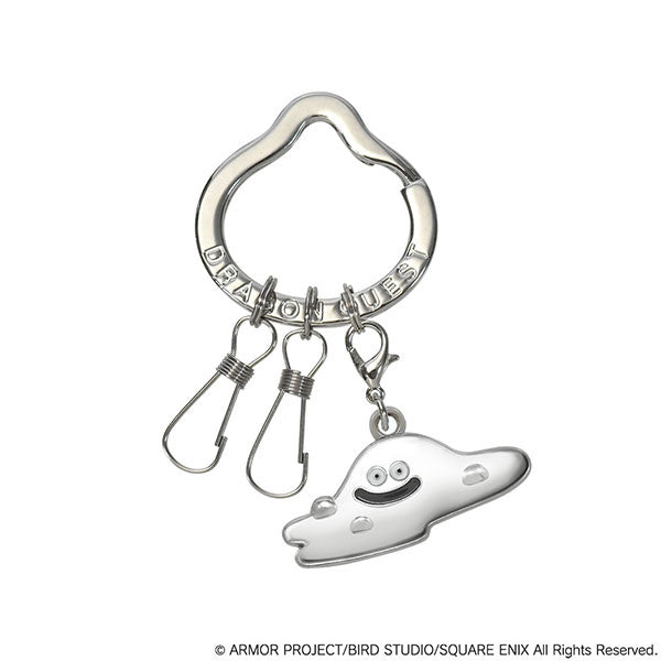 Dragon Quest: Metal Key Ring Liquid Metal Slime