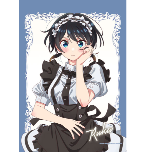 Rent-A-Girlfriend B2 Wall Scroll Ruka Sarashina Maid Outfit