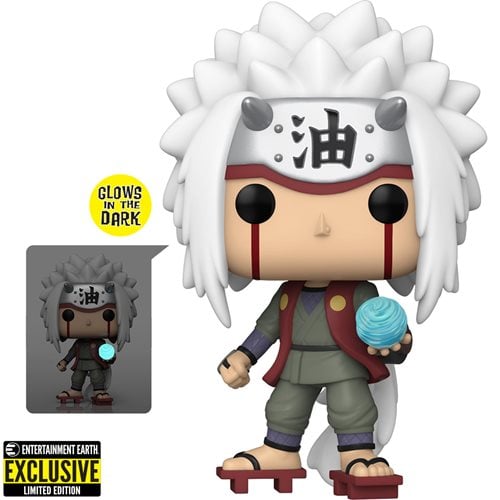 Naruto: Shippuden Jiraiya with Rasengan Glow-in-the-Dark Funko Pop