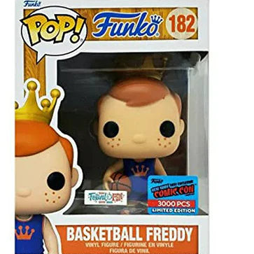 Basketball Freddy Funko (Blue Jersey) 182 - 2021 NYCC Exclusive/ 3000 Pieces