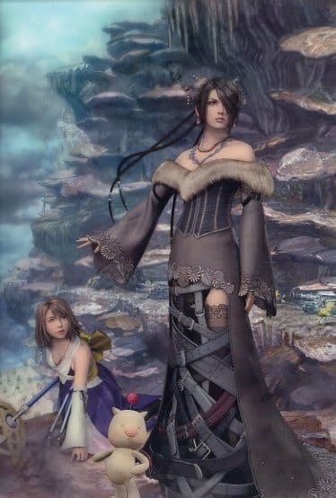 Final Fantasy X Visual Card Lulu and Yuna