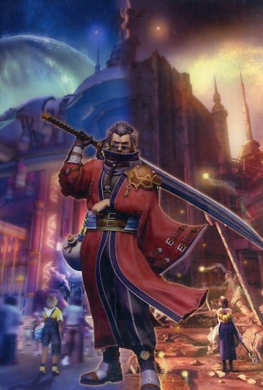 Final Fantasy X Visual Card Auron