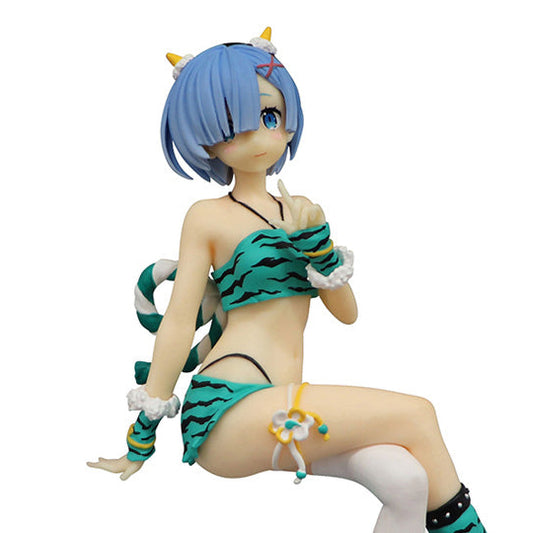 Re:Zero Starting Life in Another World Rem (Demon Costume Green Ver.) Noodle Stopper Figure