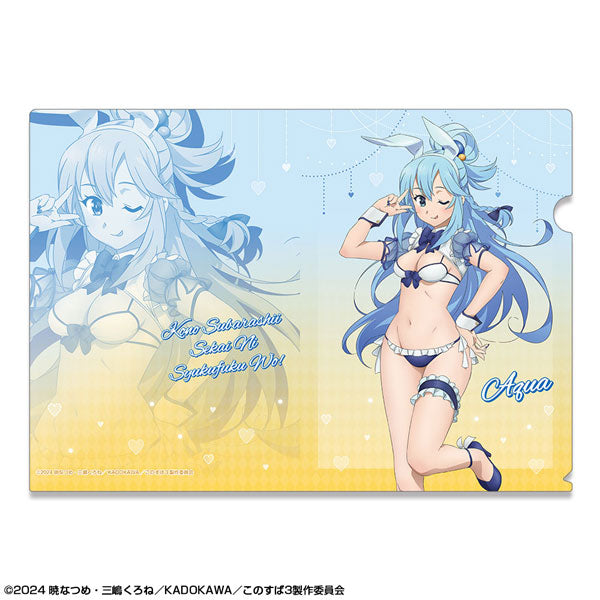 KonoSuba 3 Aqua Bunny Style Swimsuit ver. Clear File
