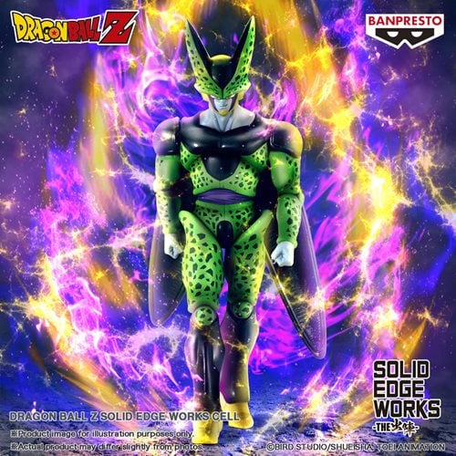 Dragon Ball Z Cell Solid Edge Works Statue