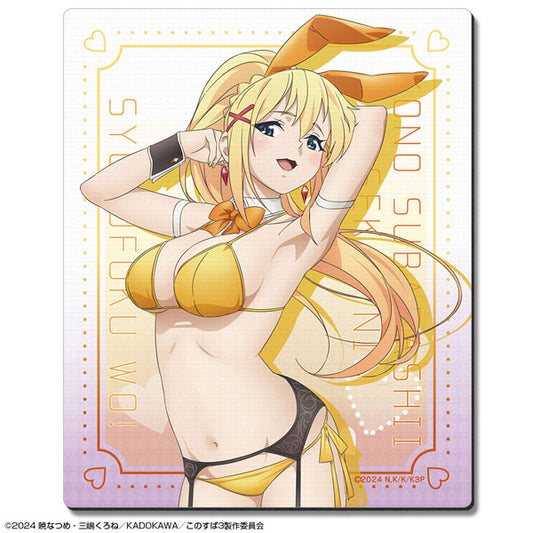 KonoSuba 3 Darkness Bunny Style Swimsuit ver. Rubber Mouse Pad