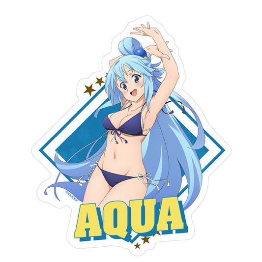 KonoSuba Aqua Swimsuit Sticker