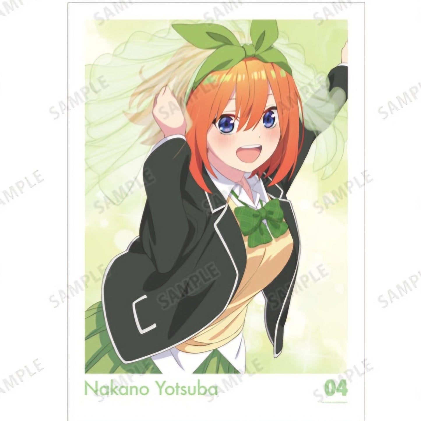 Yotsuba Nakano Wedding Veil Poster