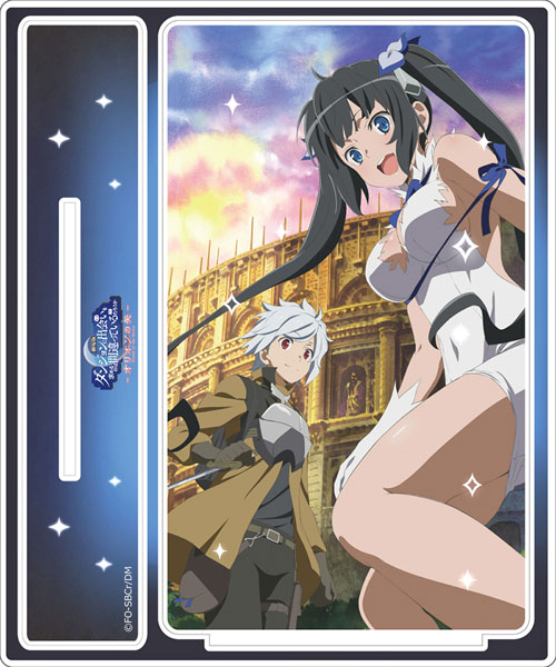 Is It Wrong to Try to Pick Up Girls in a Dungeon? Acrylic Stand "Bell & Hestia"