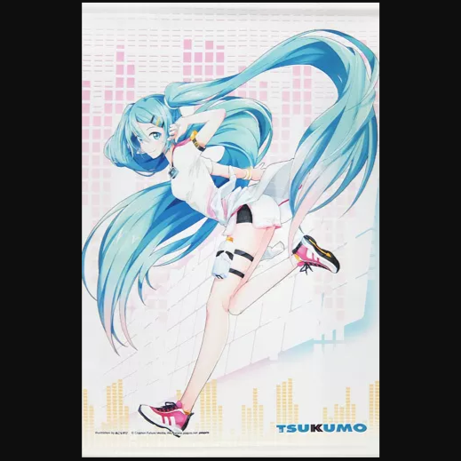 Hatsune Miku B2 Wall Scroll