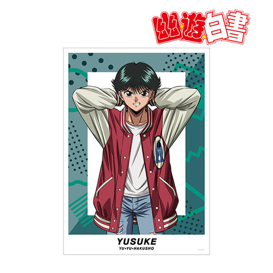 YuYu Hakusho New Illustration Yusuke Urameshi 90's Casual Poster