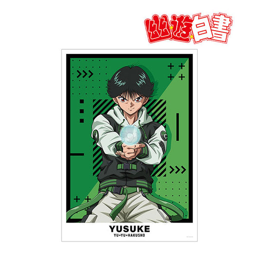 YuYu Hakusho New Illustration Yusuke Urameshi Tactical Fashion ver. Poster
