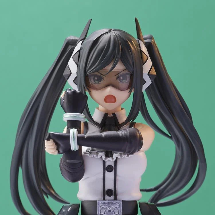 Shy Lady Black Figure