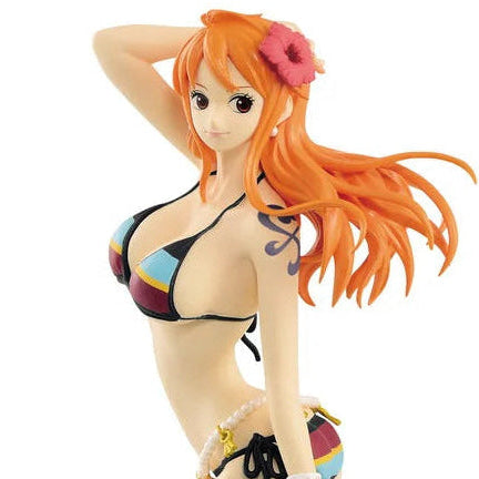 One Piece Glitter & Glamours Color Walk Style Nami (Black Straps)