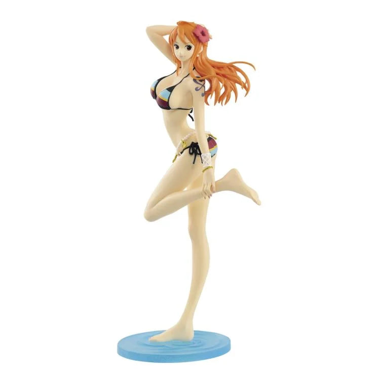 One Piece Glitter & Glamours Color Walk Style Nami (Black Straps)