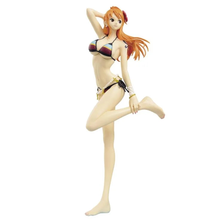 One Piece Glitter & Glamours Color Walk Style Nami (Black Straps)