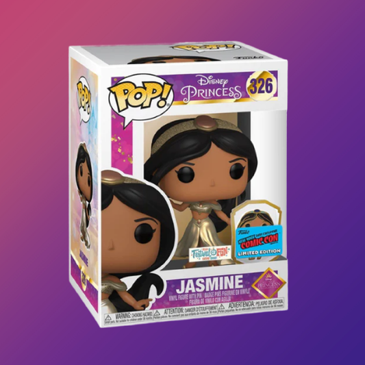 Festival of Fun 2021 Disney Princess #326 Jasmine Funko Pop Exclusive NYCC ECCC